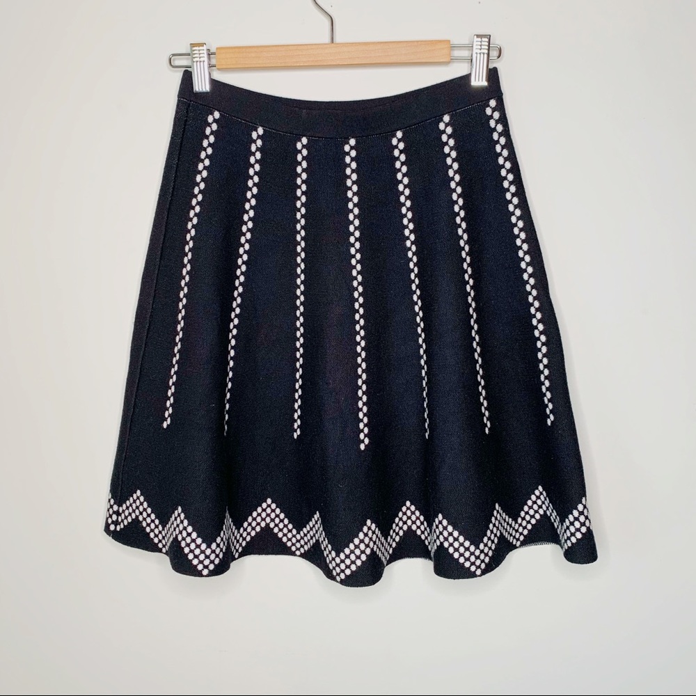Knit Black Skirt